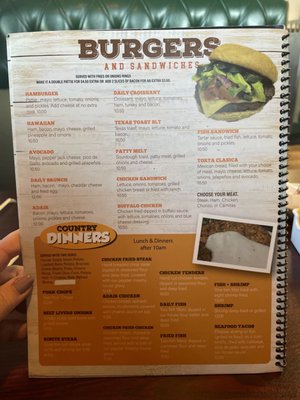Menu photo 8 Daily Brunch Cafe Adair, OK