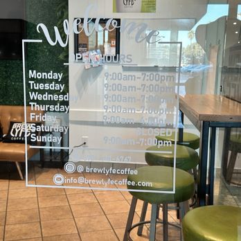 Brew Lyfe Coffee - Hours - Coffee & Tea Near Me - Redondo Beach, California
