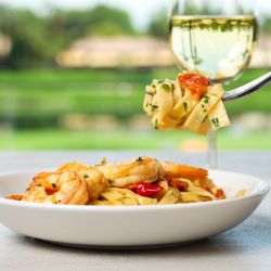 Ernie's Bar & Grill - Shrimp Scampi Linguine
