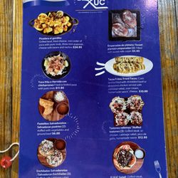 El Xuc Foodtruck - Menu