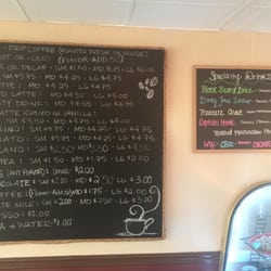 Chesapeake Bay Coffee Co - The menu