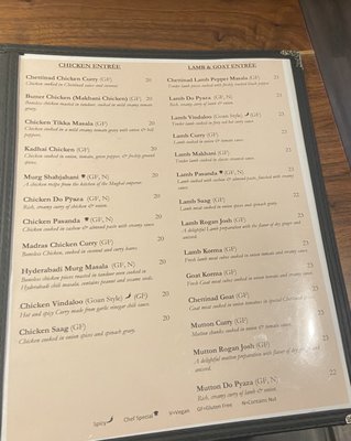 Menu photo 2 Urban Angeethi Indian Restaurant Cary, NC Menu photo 2 Urban Angeethi Indian Restaurant Cary, NC