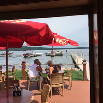 Ernie's On Gull - Dock and seating - Bars Near Me - Brainerd, Minnesota