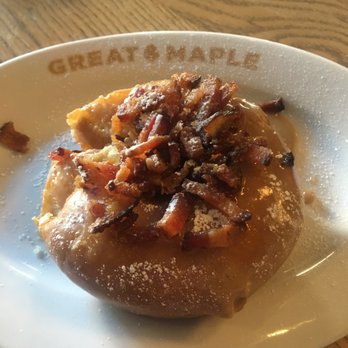 Great Maple - Maple glazed donut - New American Near Me - Newport Beach, California