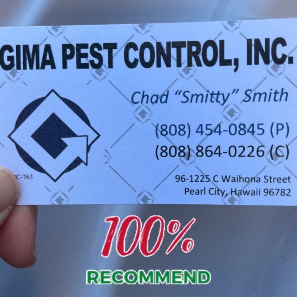 Gima Pest Control - Pest Control Near Me - Pearl City, Hawaii