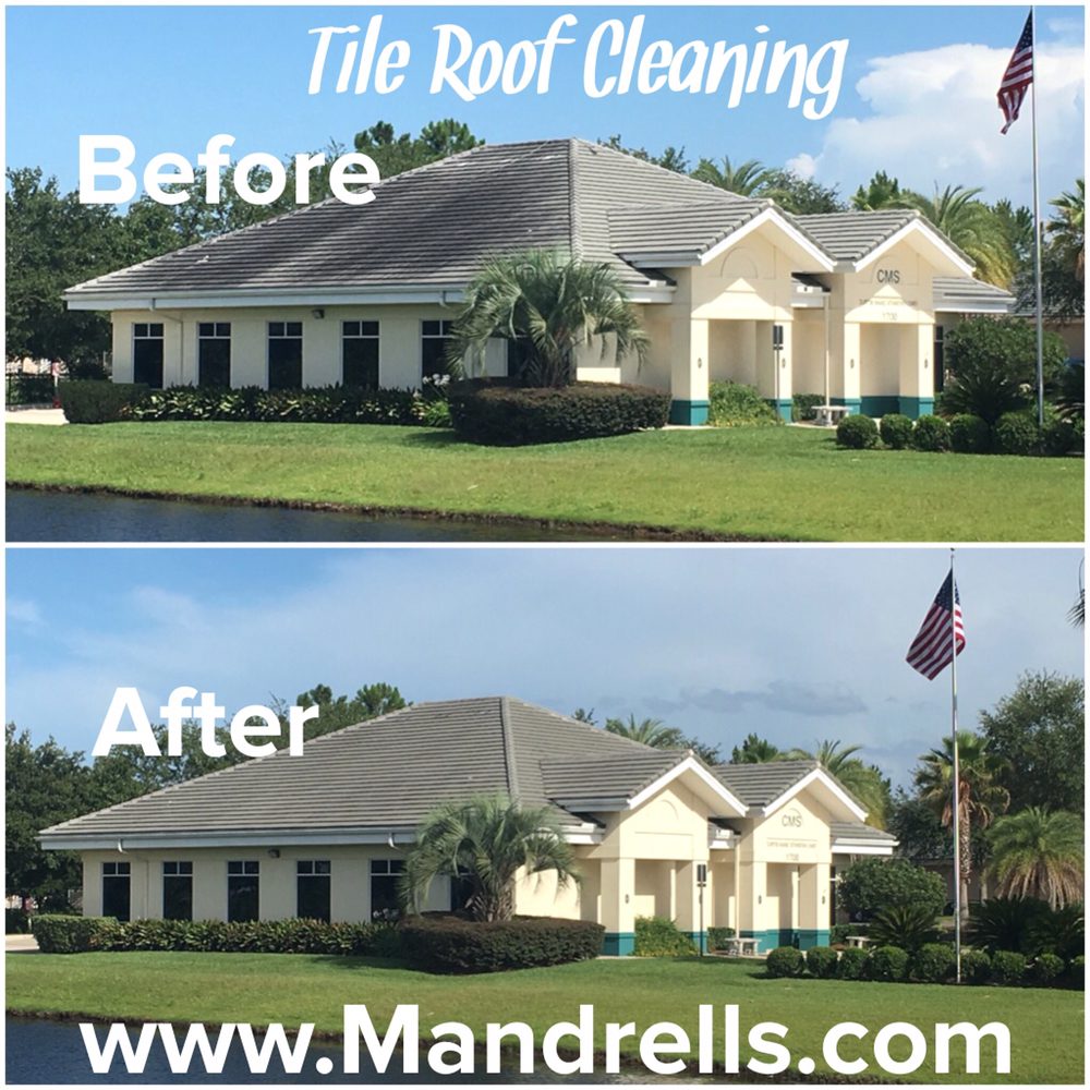 Slide of Mandrell's Pressure Cleaning