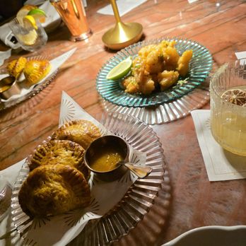 Isla - Oxtail patties and Fried Rock Shrimp - Cocktail Bars Near Me - Washington, DC, District of Columbia