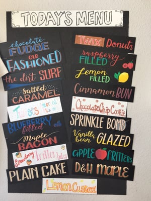 Menu photo 8 Surfside Donuts and Coffee Pismo Beach, CA Menu photo 8 Surfside Donuts and Coffee Pismo Beach, CA