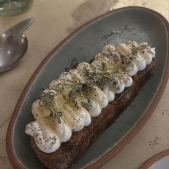 Theodora - Ricotta toast - Mediterranean Near Me - Brooklyn, New York Theodora - Ricotta toast - Mediterranean Near Me - Brooklyn, New York
