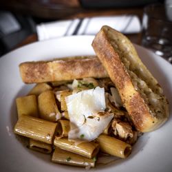 Moxies Fairview Mall Restaurant - Chicken Madeira Rigatoni