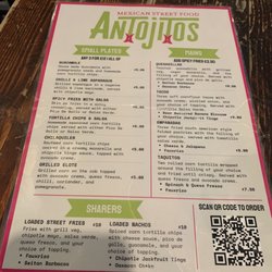 The Dog House - Menu
