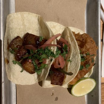 Bartaco Mosaic - Glazed Pork Belly Taco Baja Fish Taco - Tacos Near Me - Fairfax, Virginia Bartaco Mosaic - Glazed Pork Belly Taco Baja Fish Taco - Tacos Near Me - Fairfax, Virginia
