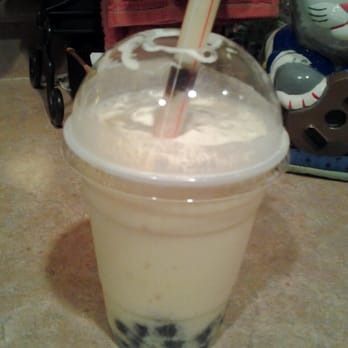 China Express - Less sugar fresh fruit mango and pineapple smoothie with boba - Chinese Near Me - Bellflower, California