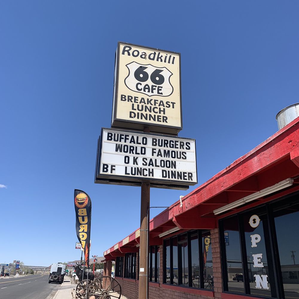 The Roadkill Cafe - American Near Me - Seligman, Arizona The Roadkill Cafe - American Near Me - Seligman, Arizona