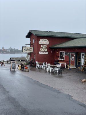The Fisherman's Daughter at Dockside Fish Market by null
