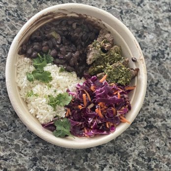 Mojo Grill Latin Fusion - Steak bowl - Latin American Near Me - Wesley Chapel, Florida