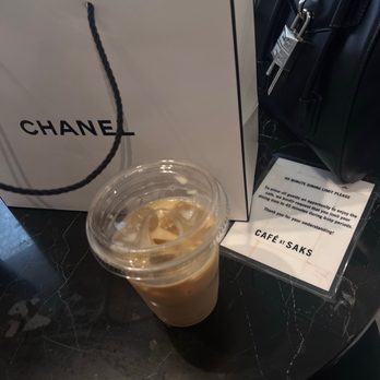 Café at Saks - Iced latte - Cafes Near Me - New York, New York