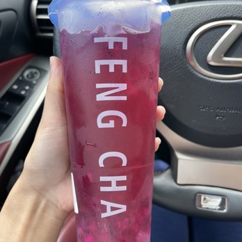 Feng Cha - Humble - Bursting dragon fruit - Bubble Tea Near Me - Humble, Texas
