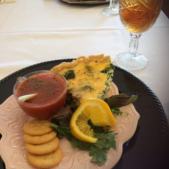 Red Raspberry Tea Room - Absolutely delicious quiches, tomato basil soup, raspberry tea - Tea Rooms Near Me - Nicoma Park, Oklahoma
