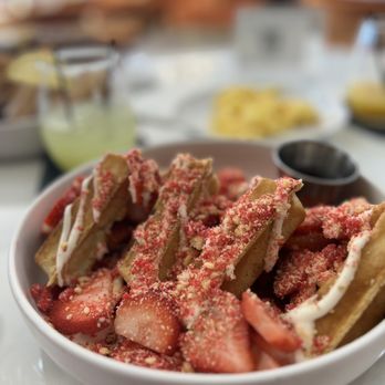 The Breakfast Bar - Waffles with Strawberry Crunch - Breakfast & Brunch Near Me - Duluth, Georgia The Breakfast Bar - Waffles with Strawberry Crunch - Breakfast & Brunch Near Me - Duluth, Georgia