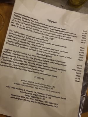 Menu photo 2 Cent Ori Florence, FI