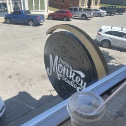 Press Monkey Studios - Main street views from the loft seating area!
