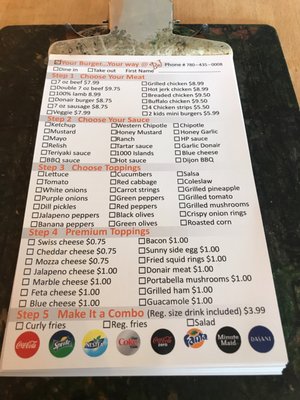 Menu photo 4 The Burger Joint Edmonton, AB