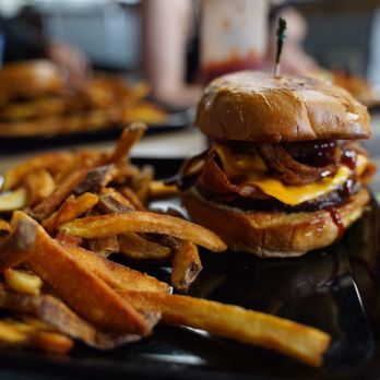 TJ's Cafe Restaurant - Another shot of my BBQ Burger - Breakfast & Brunch Near Me - Brea, California TJ's Cafe Restaurant - Another shot of my BBQ Burger - Breakfast & Brunch Near Me - Brea, California
