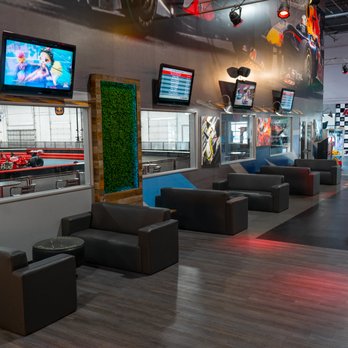 K1 Speed Santa Clara - Sit in one of our comfortable leather couches located trackside! - Go Karts Near Me - Santa Clara, California K1 Speed Santa Clara - Sit in one of our comfortable leather couches located trackside! - Go Karts Near Me - Santa Clara, California
