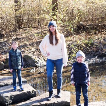 Ernie Miller Nature Center - Family photo at Ernie Miller Nature Center - Hiking Near Me - Olathe, Kansas