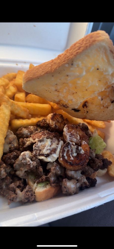 Food from Ghetto Burger