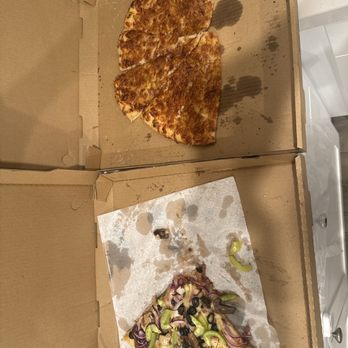 Pizza Xpress - Veggie and cheese pizza... leftovers will be eaten - Pizza Near Me - Redlands, California