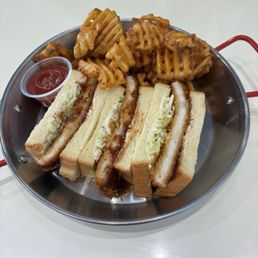 Chicken Rosemary Katsu Sando Chicken Rosemary Katsu Sando
