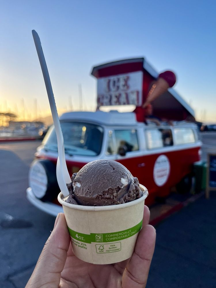 SF Hometown Creamery Ice Cream Truck Logo
