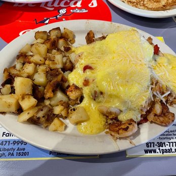 DeLuca's Diner - Seafood Omlette - Breakfast & Brunch Near Me - Pittsburgh, Pennsylvania DeLuca's Diner - Seafood Omlette - Breakfast & Brunch Near Me - Pittsburgh, Pennsylvania