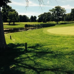 Twin Woods Golf Course - Looking out over the pond and green from behind our #1-handicap hole.
