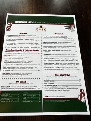 Menu photo 3 CASK Southern Kitchen & Bar Louisville, KY Menu photo 3 CASK Southern Kitchen & Bar Louisville, KY