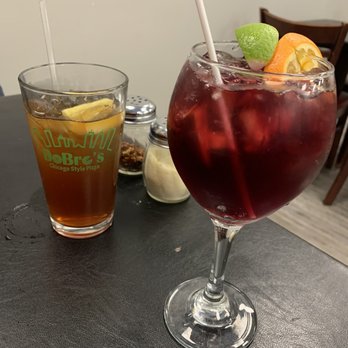 Dobro's Restaurant - Red Sangria - Italian Near Me - Deland, Florida