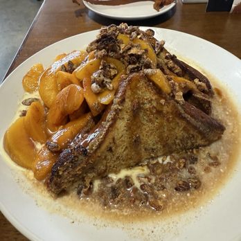 The Early Bird Eatery - Peaches & Cream French Toast - Breakfast & Brunch Near Me - South Bend, Indiana The Early Bird Eatery - Peaches & Cream French Toast - Breakfast & Brunch Near Me - South Bend, Indiana