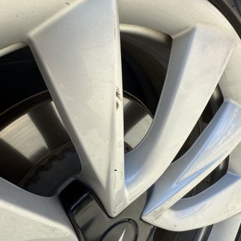 America's Tire - One of my rims I noticed scuffs and scratches after I got the tire replaced. - Tires Near Me - Fremont, California