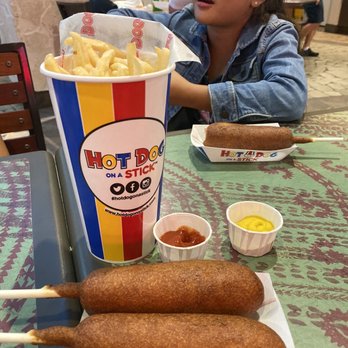 Hot Dog on a Stick - Turkey hot dog on a stick & French fries - Hot Dogs Near Me - Kaneohe, Hawaii Hot Dog on a Stick - Turkey hot dog on a stick & French fries - Hot Dogs Near Me - Kaneohe, Hawaii