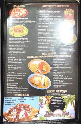 Menu photo 1 Dos Fuentes Mexican Restaurant Fairbury, IL Menu photo 1 Dos Fuentes Mexican Restaurant Fairbury, IL