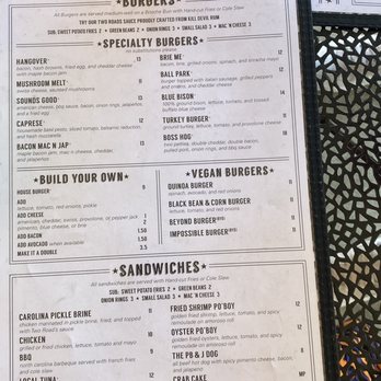 Two Roads Tavern - Menu - Seafood Near Me - Kitty Hawk, North Carolina