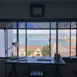 The Orion Apartments - View from the Orion looking into Tacoma Harbor from a residents condo appartment