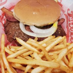 Freddy's Frozen Custard & Steakburgers - #2 Bacon & Cheese Double Combo