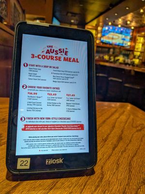 Menu photo 1 Outback Steakhouse Daly City, CA Menu photo 1 Outback Steakhouse Daly City, CA