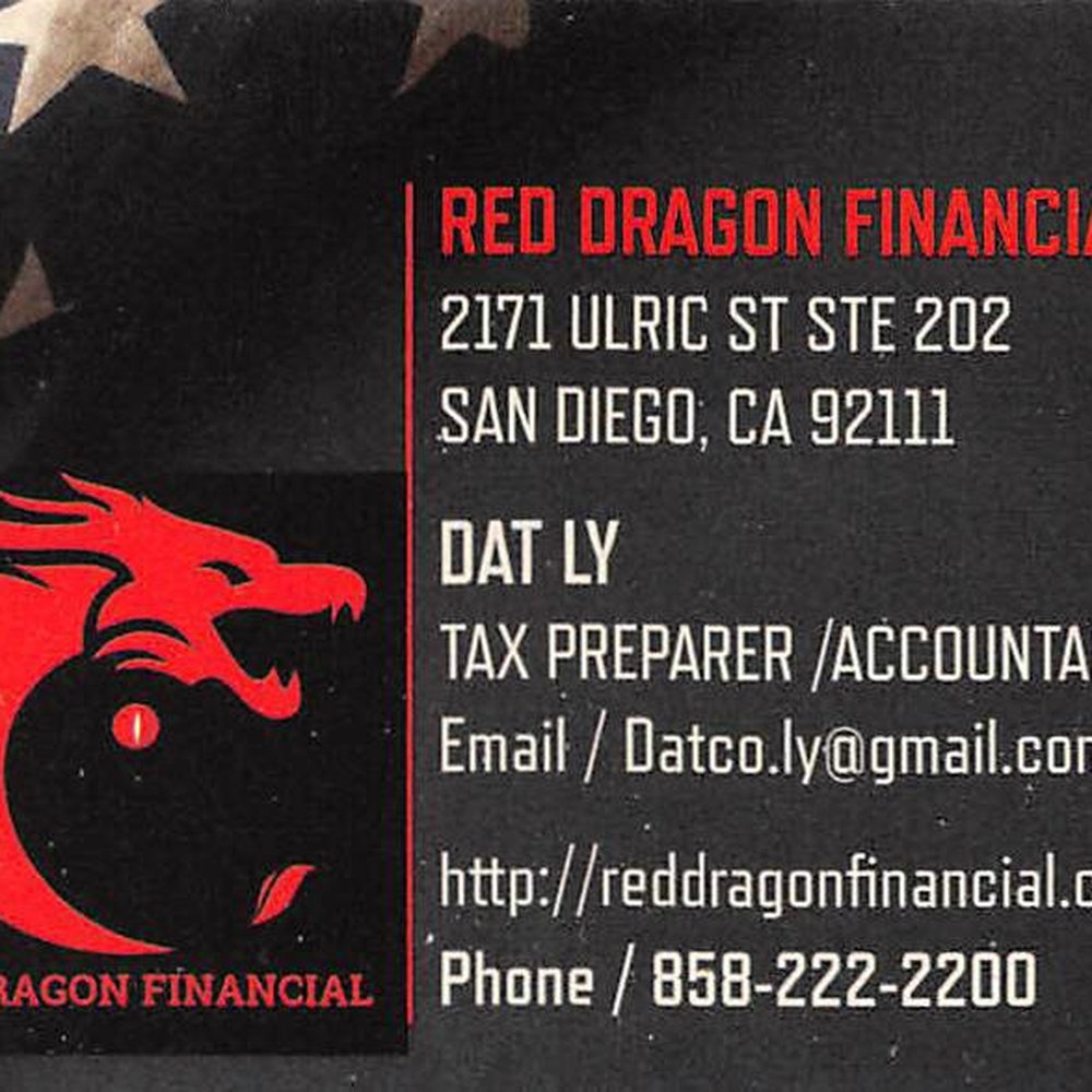 RED DRAGON FINANCIAL - Tax Services Near Me RED DRAGON FINANCIAL - Tax Services Near Me