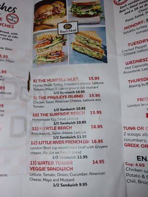 Menu photo 4 Don's Deli Conway, SC