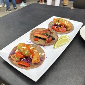 Holbox - Baja shrimp taco, taco de pulpo, Baja fish taco - Latin American Near Me - Los Angeles, California