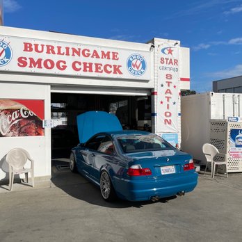 Burlingame Smog Check - My 2003 bmw m3 getting smogged here! - Smog Check Stations Near Me - Burlingame, California